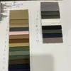 Tecido de Sarja de Algodão Escovado de Alta Qualidade 108*56 em Estoque do Fabricante para Roupas de Trabalho Casuais Masculinas e Femininas, Estilo Fino