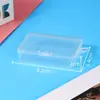 Caja de Plástico Transparente Cuadrada Caja Rectangular Cuadrada para Almacenamiento de Piezas Joyería Artículos de Pesca Empaque de Flores de Jabón Caja Cuadrada