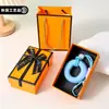 Mosquetão Chaveiro Pingente Fortalecedor de Pegada Descompressão Portátil Anel de Silicone Chaveiro Descompressão Pequeno Presente