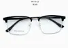 Nuevos y Elegantes Armazones para Gafas de Hombre de Negocios con Montura Grande Estilo Ceja, de Aleación de Moda con Montura Completa, Mismo Estilo que en Xiaohongshu