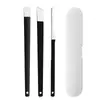 Set de Cuchillos Yangzhou de Tres Piezas para Pedicura, Cortauñas, Onicomicosis, Raspador Individual para Callos, Set Completo para Salón de Belleza, Portátil