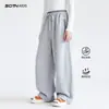 Pantalones para Niñas Otoño 2026 Ropa Infantil Nueva Venta al por Mayor Casual Pantalones de Pierna Curva Estilo Otoño para Niñas Pantalones Deportivos Sueltos de Pierna Ancha