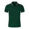 Camisa Polo Color Block de Luxo Leve Personalizada, Unissex, Malha Fina de Verão com Manga Curta, Roupa de Trabalho, Camisa Publicitária