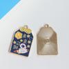 Aleación gota de aceite astronauta caricatura luna colgante diy Joyería hecha a mano pendientes collar llavero accesorios material