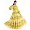Ropa de mujer de comercio exterior transfronterizo europeo y americano AliExpress Vestido elegante estampado TK entallador