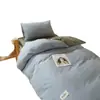 Colcha, Ropa de Cama, Juego de Seis Piezas de Ropa de Cama de Algodón Puro, Juego de Tres Piezas para Colchón de Dormitorio de Estudiante Individual, Estilo Simple para Cuatro Estaciones