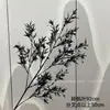 Plantas Verdes Artificiales, Serie Negra, Flores de Plástico Teñidas, Arreglos Florales de Piso, Decoraciones de Boda, Accesorios para Fotografía, Flores Falsas