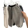 Pantalones de Chándal Finos de Moda para Niños y Niñas, Temporada de Primavera y Otoño, con Estampado de Letras, Pantalones Jogger Holgados de Bloques de Color para Niños