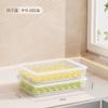 Caja de Almacenamiento de Dumplings para Refrigerador, Caja de Conservación de Dumplings de Huevo de Grado Alimenticio con Tapa, Caja Especial de Almacenamiento para Congelador
