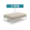 Sofá de Exterior, Patio, Sofá de Ratán Impermeable y a Prueba de Sol para Exteriores, Conjunto de Sofá de Ratán para Ocio en Balcón, Muebles de Exterior Nórdicos