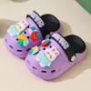 Pantuflas de Verano para Niñas, Zuecos Suaves Antideslizantes de Dibujos Animados para Interiores para Niños Pequeños