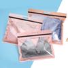 Saco de Embalagem Universal Térmico Pronto para Uso Cpp Composto Roupa Saco com Zíper Transparente Sutiã Roupa Saco Transparente
