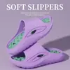 Pantuflas de Masaje de Pies de EVA para Mujer, Nuevas, Antideslizantes, Resistentes al Desgaste, Tablero de Acupresión, Puntos de Acupuntura del Arco del Pie, Pantuflas de Salud para Dama, Al por Mayor