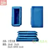 Pupitre Escolar Pupitre de Aula y Silla Almohadilla para Pies Tapón Interior Goma Clase de Entrenamiento Estudiante Cubierta de Plástico Azul para Pata de Escritorio 20