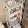 Armário de Armazenamento para Banheiro de Chão Pia de Banheiro Espaço entre a Pia e o Vaso Sanitário Gabinete Acima da Máquina de Lavar Prateleira de Porta