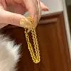 Pulseira de Renda Ondulada Fita Feminina Luxo Leve High-end Nicho Sem Cor Distintiva Versátil Novo Estilo Chinês Pulseira para Namorada
