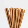 Palillos de Madera para Alitas de Pollo de 18 cm Protección Ambiental Sin Pintura Sin Cera Palillos de Madera para Niños Guardería Palillos de Práctica de Tronco Grabado