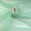 Tecido de Organza Fosco com Fio de Vidro em Estoque, com Toque Rígido, Tecido Base Bordado, Forro Lolita, Material de Acabamento em Renda