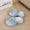 Sandalias de Moda Ultra Suaves Eve Florales de Suela Blanda para Mujer, Nuevo Estilo Verano 2026, Chanclas Antideslizantes de Suela Gruesa para Exteriores