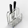Porta-Facas de Aço Inoxidável 304 Suporte para Tábua de Corte Prateleira de Armazenamento de Cozinha Utensílios Tábua de Corte Tábua de Picar Prateleira de Armazenamento Bloco de Facas Suporte para Facas