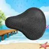 Funda de asiento para coche eléctrico/Cojín de asiento para bicicleta/Cojín de asiento fresco transpirable/Funda de cojín para las Cuatro Estaciones/Cojín 3D/accesorios