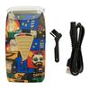 Rasuradora Eléctrica Retro Diseño Personalizado de Graffiti Máquina para Rapar USB Rasuradora para Hombres Clipper de Pelo Blanqueador