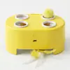 Juguete para gatos eléctrico whack-a-mole queso magia rascador para gatos autoentretenimiento para mascotas eliminador de aburrimiento duradero resistente a los arañazos juguete masticable juguete educativo
