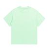 200 gramos de algodón color caramelo camiseta de hombro pequeño para niños y niñas manga corta camiseta personalizada estampado de logo en stock venta al por mayor