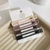 Pinza para Raíz de Cabello Rizado para Mujer, Pinza Especial para Fijar Flequillos para Lavarse la Cara y Maquillaje, Pinza para el Cabello, Pinza de Pico de Pato sin Marcas, Pinza de Una Línea