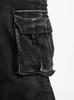 Transfronterizo Nuevo 2025 Marca Nacional de Moda Pareja Estilo Americano Vestidos Lavados Jeans de Trabajo Sueltos de Pierna Ancha Pantalones Casuales