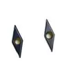 Inserto de torneado CNC VNMG160408-MS, especializado para acero inoxidable, forma de diamante de 35 grados, inserto de 160408 sujetado mecánicamente