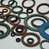 Sello de aceite con esqueleto de acero inoxidable, sello de doble labio de cuatro fluoruros de PTFE para compresor de aire, anillo de sello de aceite resistente al desgaste