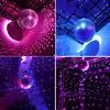 Bola Refletora Espelhada Bola de Vidro Disco Céu Estrelado Salão de Dança Bola de Disco Adereço Bola Ktv Bola Rotativa Luz