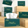 60 Paquetes de Papel de Seda, 300 Hojas por Paquete Grande, Servilletas Domésticas, Pañuelos Faciales, Paquete Familiar, Papel Higiénico de Pulpa de Madera Natural