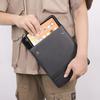 Bolsa de Almacenamiento Impermeable para Cuaderno de Cuero Genuino Personalizada Bolsa de Mano para Computadora iPAD de 9.7 Pulgadas Bolsa de Conveniencia para Tableta PC