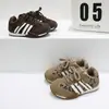 2026 Sapatos para Bebês Meninas Estampa de Leopardo Dupla de Algodão Novos Estilo Coreano Infantil Leves Treinamento Alemão Infantil Sapatos Forrest Gump 6791