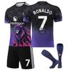 25 Magia Roja Edición Especial Morado Camiseta 17 Ghana 37 Meganu 10 Kuyan Camiseta de Fútbol Traje para Niños Adultos