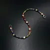 T Pulseira Vintage Órbita Arco-Íris Rastro Estelar Colorido