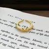 Anillo Abierto Vintage Elegante de Circonita de Alta Gama en Nicho con Estilo Cortesano, Adecuado para Fiestas Nocturnas, Lujo Ligero, Anillo Versátil