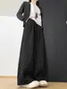 Pantalones Florales Estilo Coreano para Mujer, Nuevos Pantalones de Pierna Ancha Rectos Ajustados de Cintura Alta con Efecto de Caída, Pantalones Curvos Casuales de Largo Hasta el Suelo