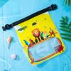 Bolsa Impermeable Transparente Grande con Airbag para Teléfono Móvil Pantalla Táctil Dibujos Animados Inflable Buceo Portátil Flotador Airbag Bolsa Flotante