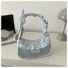 Bolso Bandolera de Lunares con Lazo de Encaje 2026 Nueva Moda Versátil K8 de un Hombro para el Trabajo
