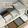 Caja de almacenamiento gruesa para ropa del hogar, caja de almacenamiento de refrigerios, ropa, sala de estar, pantalones de plástico con tapa, caja de clasificación de artículos diversos