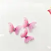2cm 100 Borboleta Dupla Camada com Diamante Dupla Camada Estéreo Tule Malha Borboleta diy Arte de Unha Rosto Beleza Decoração.