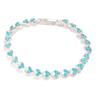 Pulseira Europeia e Americana de Exportação Novo Estilo Requintada Luxo Cristal Romano Pulseira Simples Cravejada de Diamantes Estilo Quente de Exportação