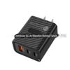 Carregador de solda brasagem de carbono 6D 1USB 2PD cabeça de carregamento multiporta adaptador de energia 5V2A12W carregador de viagem para celular