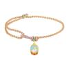 Pulsera DIY de Estilo Chino para Mujer con Diseño de Conejo del Zodíaco, Pulsera Tejida para el Año de Nacimiento, Joyería Sencilla y de Alta Gama