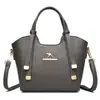 Bolso de mano de lujo de moda transfronterizo para mujer, nuevo bolso de hombro vintage de otoño 2026, bolso cruzado casual de gran capacidad