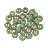Argila Macia Shambhala Cravejado com Diamantes Buraco Dourado Buraco Grande Contas Coloridas Contas de Argila Coloridas Pulseira DIY Colar Contas Soltas Acessórios de Joias