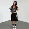 Pantalones cortos holgados casuales de moda hip-hop estilo callejero de pierna ancha de Amazon transfronterizos, nuevo modelo de moda transfronteriza
